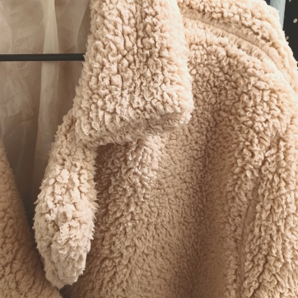 Pink Teddy Coat - Picture 3 of 3